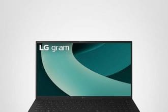 Front View of Intel Evo Edition Laptop with Slim Design