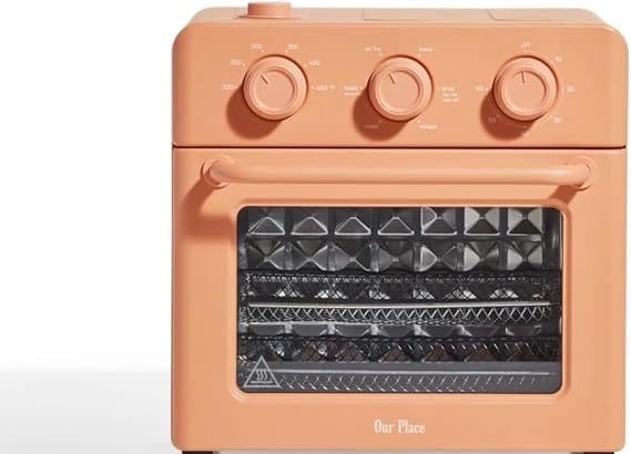 6-in-1 Smart Air Fryer Toaster Oven Cooking Functions