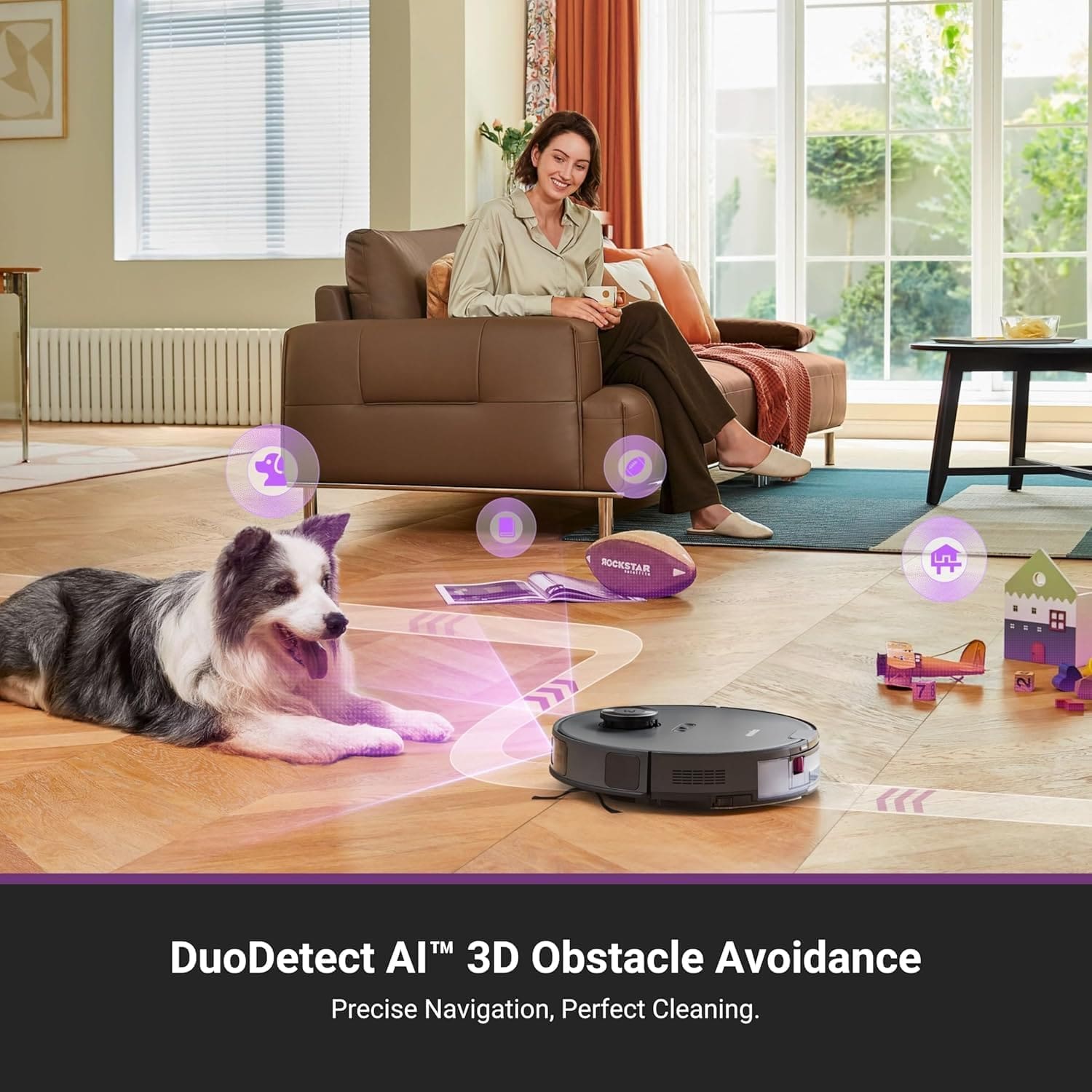 Robot Vacuum Cleaner with Smart Navigation