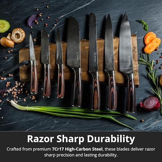 Yatoshi Chef Knife High Carbon Stainless Steel