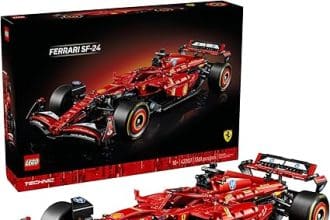 LEGO car kit for adults Ferrari SF-24 Front View