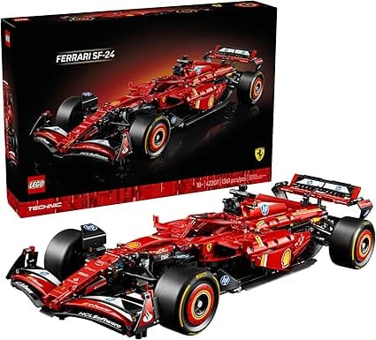 LEGO car kit for adults Ferrari SF-24 Front View