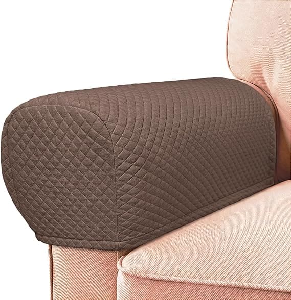 Sofa Armrest Covers on Sofa for Protection