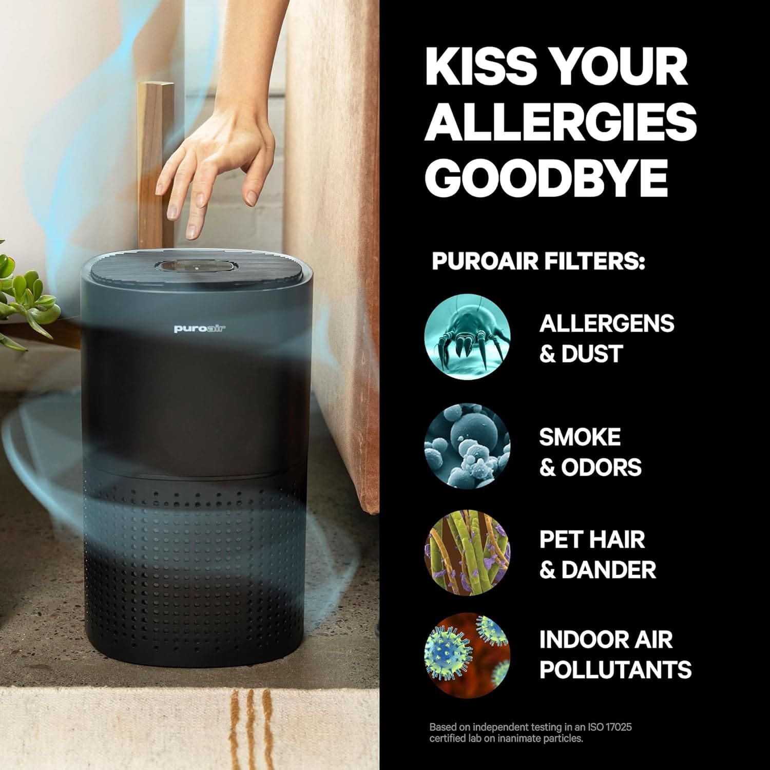 Quiet Air Purifier with Free Delivery USA