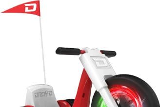 Electric tricycle for kids 3+ with LED lights