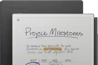 Best paper tablet for writing front view