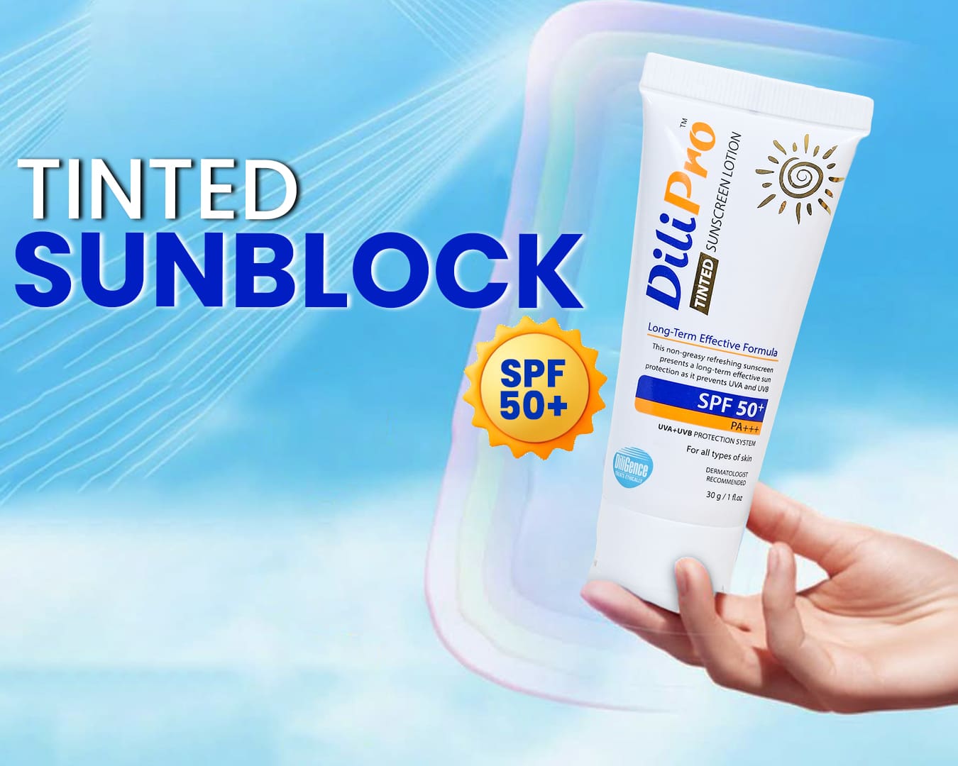TINTED Sunscreen Lotion SPF50+