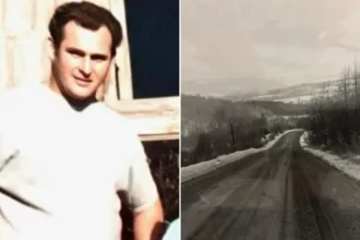 split of clyde coppage and the road where his body was found