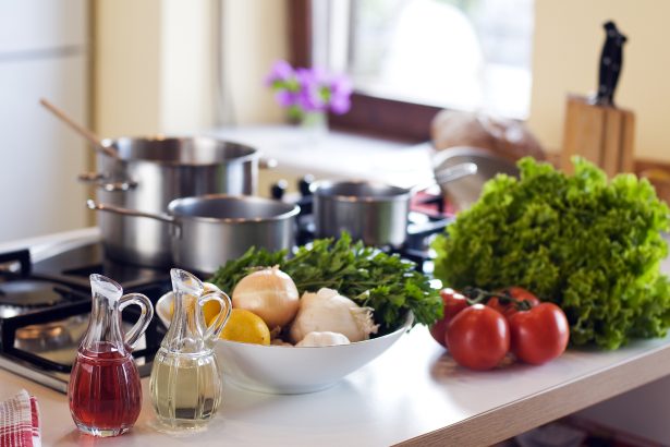 BigStock Veggies in Kitchen Countertop