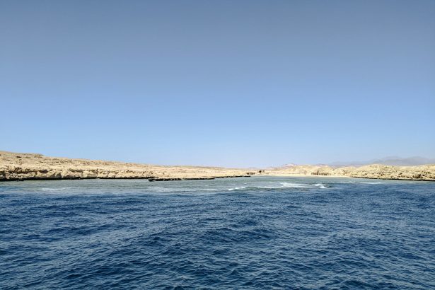Minesweeper clearing Strait of Hormuz
