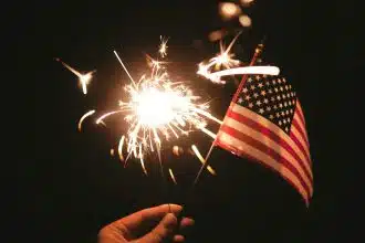 US flag flying as the US nears 250th birthday