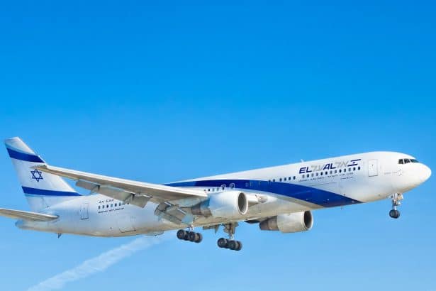 El Al Airlines fleet with Starlink
