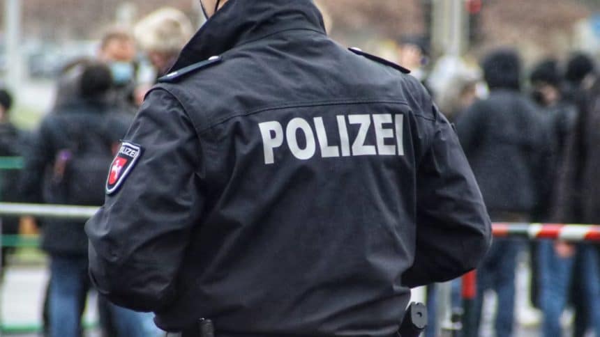 Stade shooting scene cordoned off
