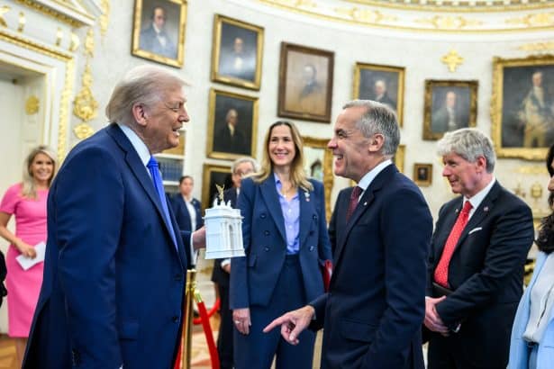 President Trump says I am the boss at the G7 summit