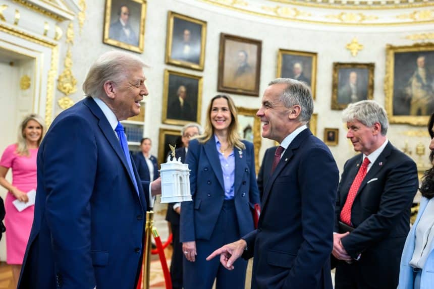 President Trump says I am the boss at the G7 summit